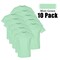 Gildan Heavy Cotton T-Shirt, Mint Green 10-Pack, Small Business & DIY Bundle